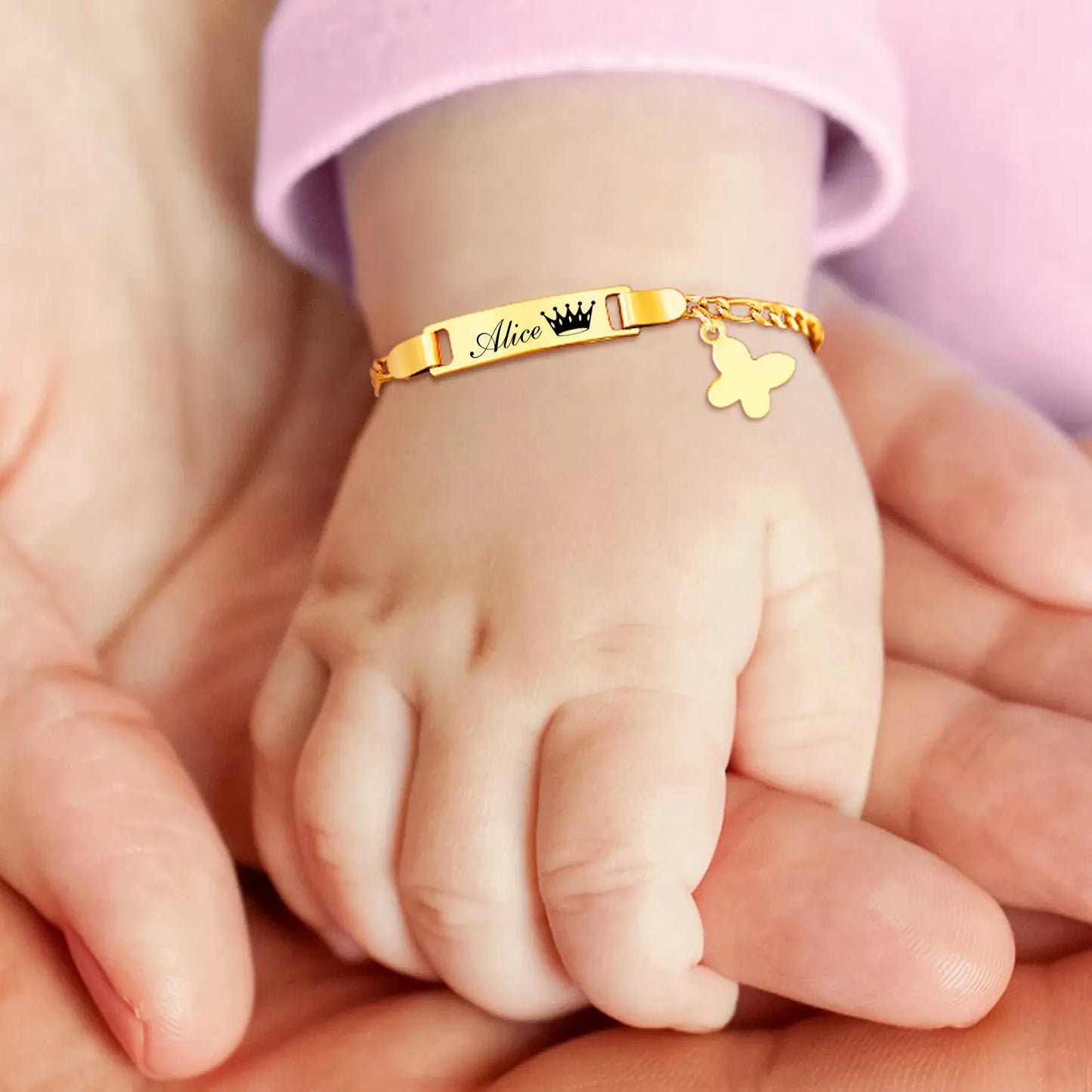 BABYPER - Pulsera personalizable para bebé